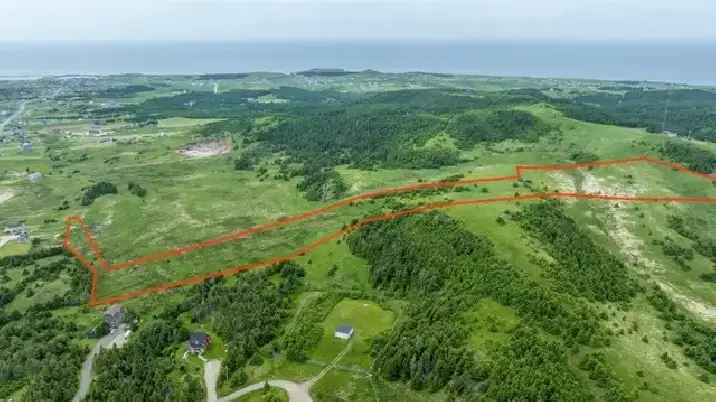 Magdalen Islands Farmland 10.36 Acres Pasture Woodland Sea Views