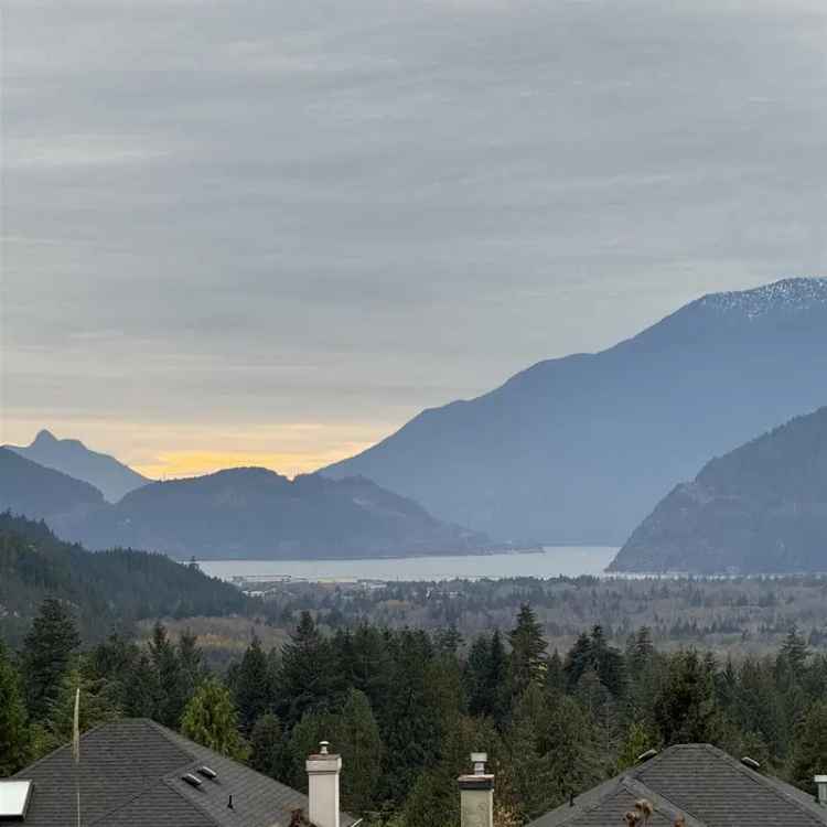 Lot for sale in Garibaldi Highlands with ocean and mountain views