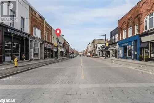 Commercial For Sale In Barrie Ontario Downtown Mixed Use Asset