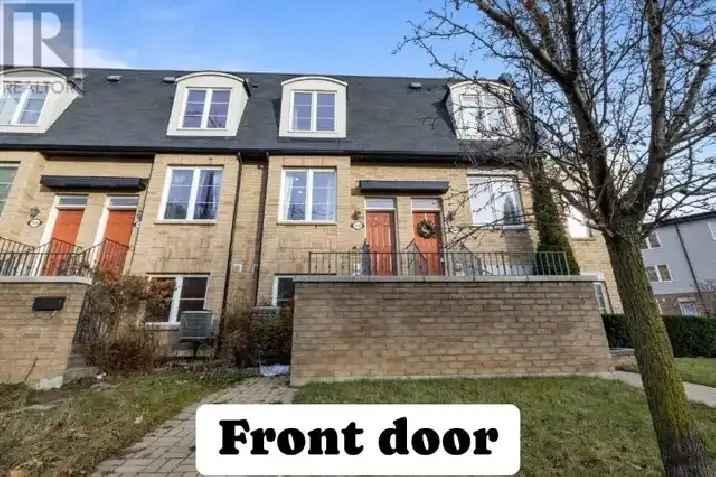 3 Bedroom, 2 Washroom, 2 parking in townhouse Scarborough