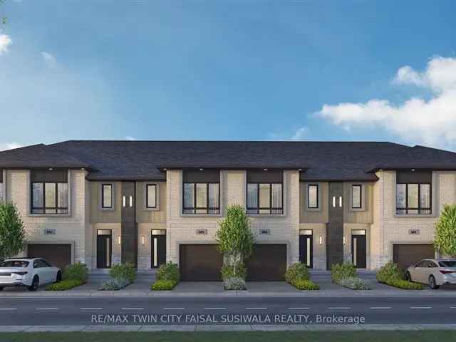 Moffat Creek Freehold Townhomes: 4 & 3 Bedroom Homes