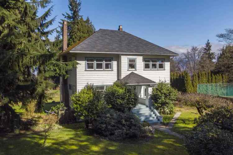 Point Grey 1-Acre Estate: Build Your Dream Home