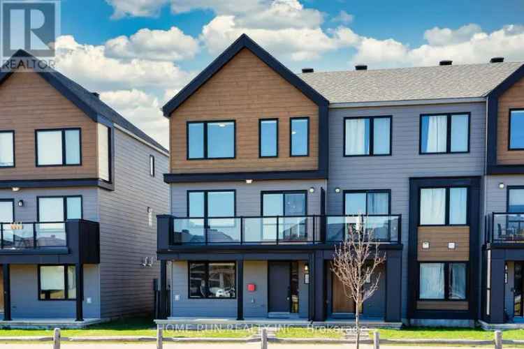 Barrhaven Townhome 4 Beds 4 Baths 2 Car Garage $60K Upgrades