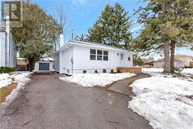 Buy bungalow in Brantford with modern renovations and family-friendly features