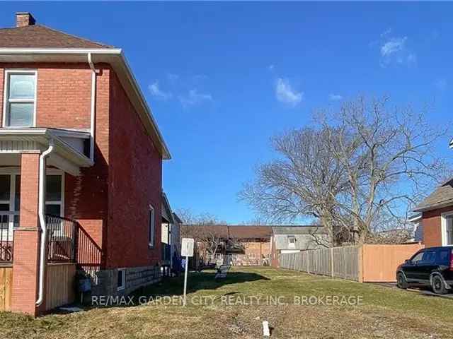 Land For Sale in 281, Niagara Street, Welland, Ontario