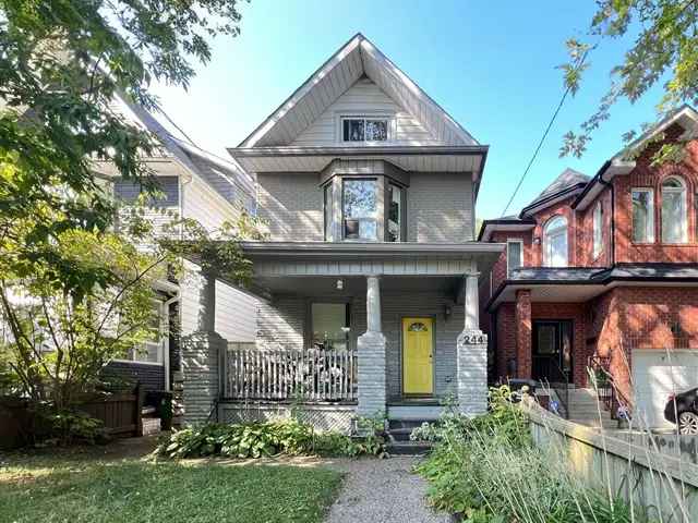 Leslieville 3-Unit Detached Home Investment Property