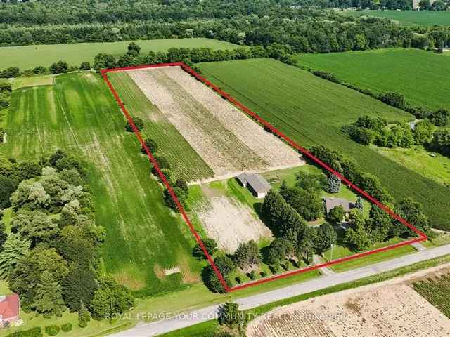 10 Acre Industrial Property with 5-Bedroom Home