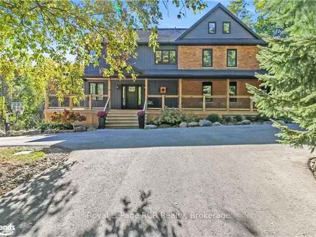 Luxury Brick Farmhouse - Modern Elegance Rustic Charm