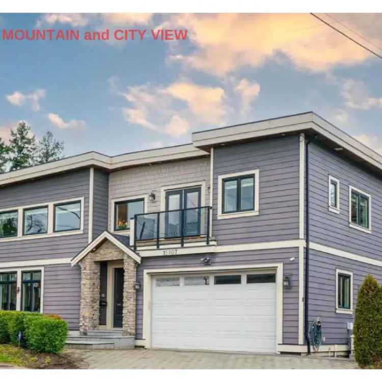 Buy House Stunning Ocean Mountain and City View Custom Built Home