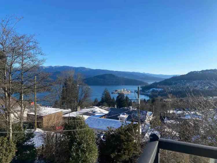 North Burnaby Duplex Zoned Property with Panoramic Views