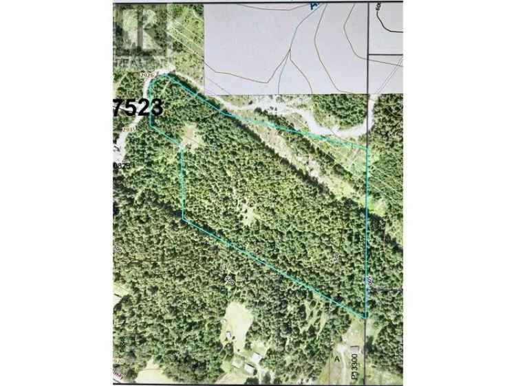 19.5 Acres Secluded Land for New Home Construction