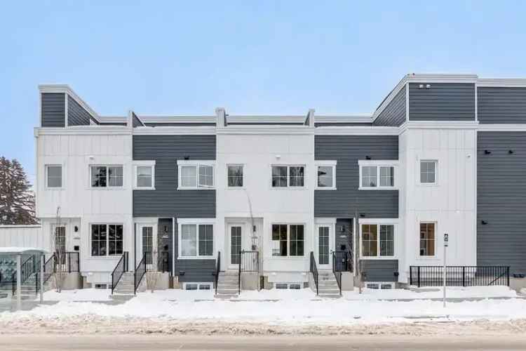 Buy 4 Bedroom Townhouse in Calgary with Modern Features and Rooftop