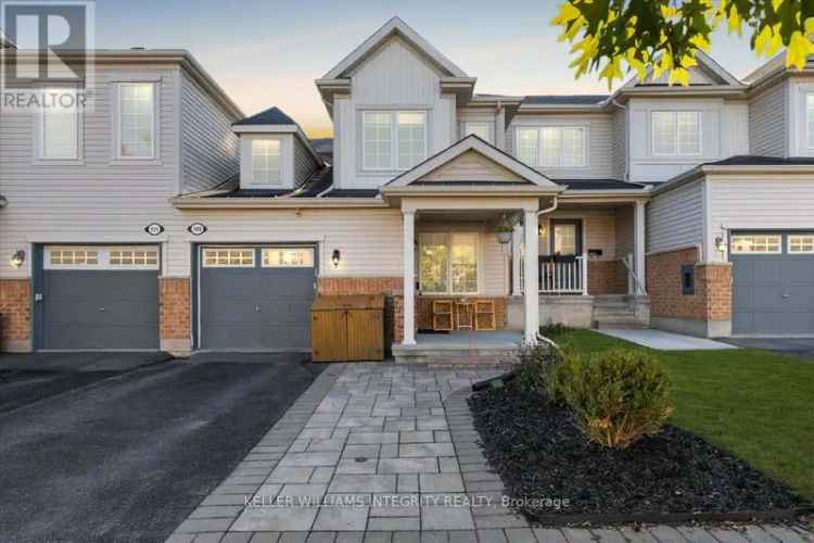 Buy Townhome in Stittsville North with 3 Bedrooms and Spacious Backyard