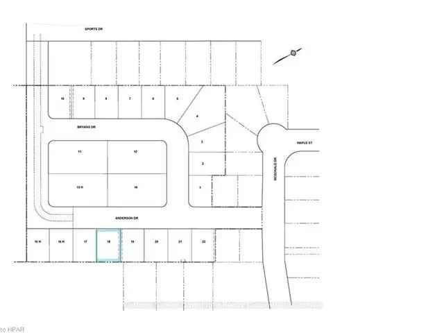 Brussels Building Lot - Serviced Lot Near Amenities