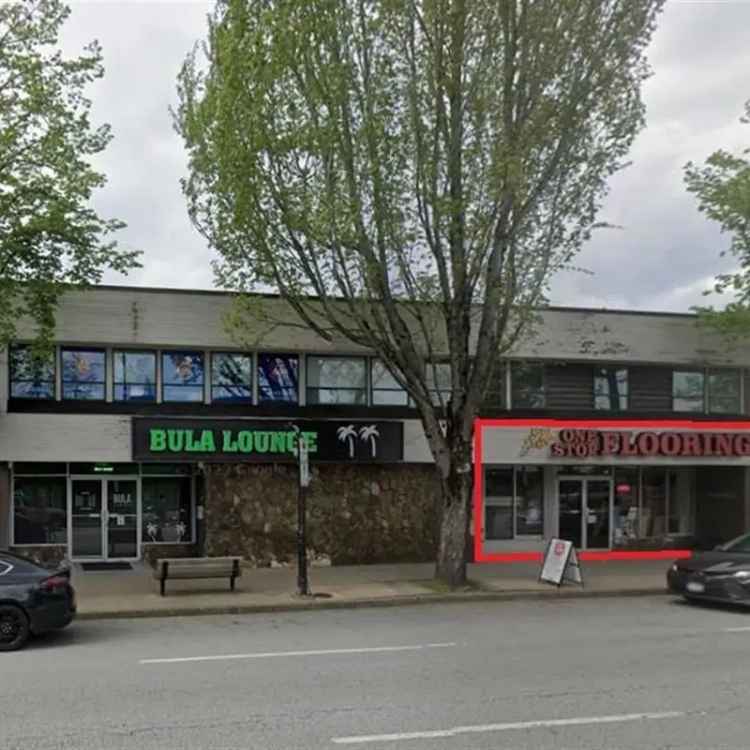 Lease Retail Space in North Burnaby with High Exposure Features