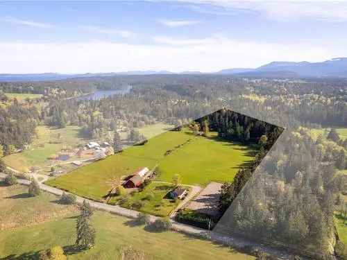 Buy House in Nanaimo with Acreage and Investment Potential