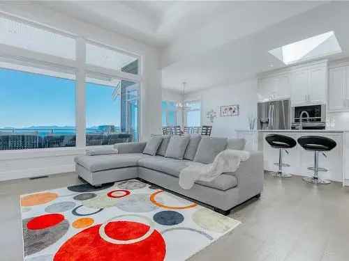 Luxury Ocean View Home 5 Beds 4 Baths Legal Suite North Nanaimo