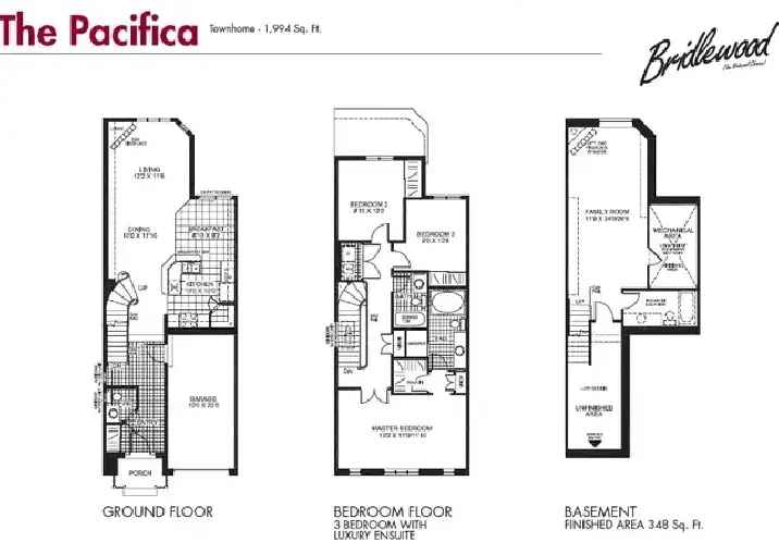 Kanata/bridlewood: 3BR/2.5B End-unit/Wo/Fenced, Feb 1st