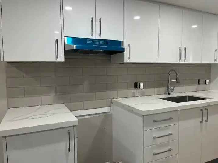 Spacious 1 Bedroom Basement Apartment Near Highway 401