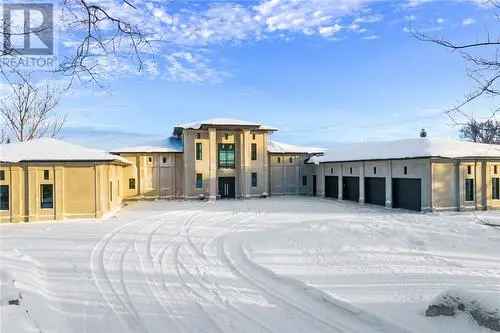 Luxury Waterfront Estate For Sale in Sudbury