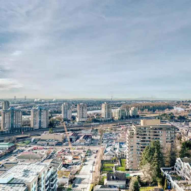 2 Bedroom 2 Bathroom Penthouse in New Westminster with Fraser River Views