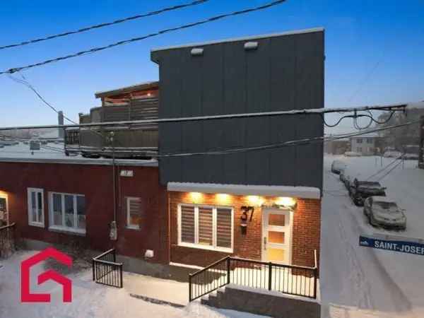 Condo for Sale Montérégie 1140 sq ft Loft Industrial Design