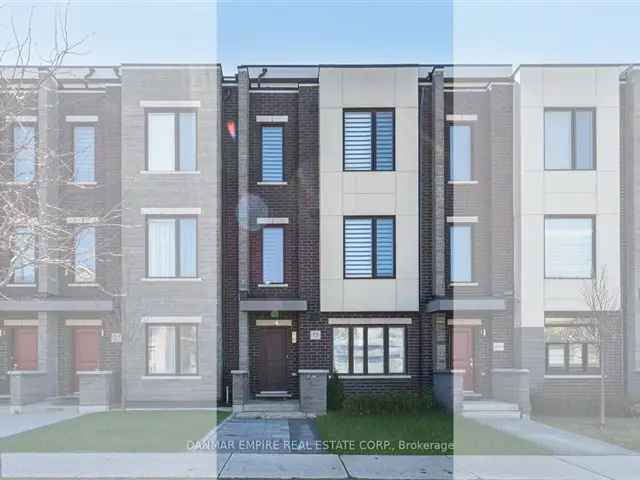 Brand New 3 1 Bedroom Freehold Townhome Thornhill Woods Elevator Rooftop Terrace