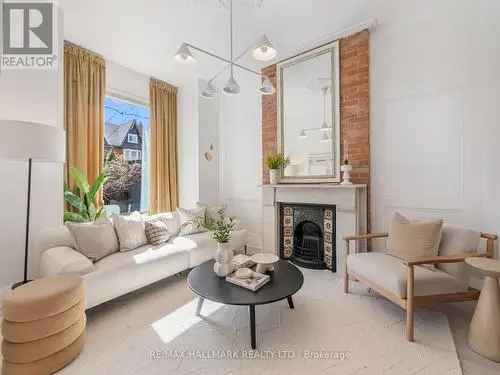 2 First Avenue Riverside Toronto Victorian Home For Sale