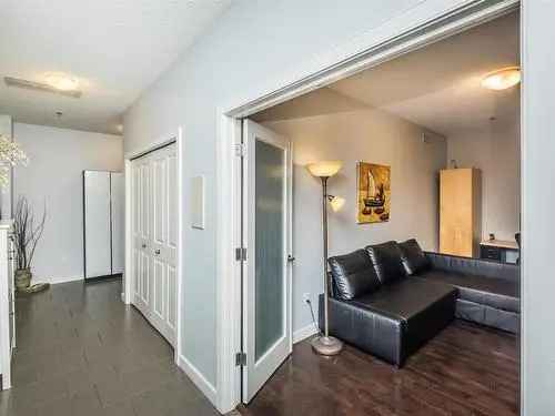 For Sale Condo in Bonnie Doon Edmonton with Chef's Kitchen and Patio