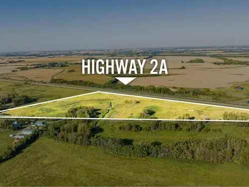 Vacant Land For Sale Near Red Deer - Estate Acreage or Investment Opportunity