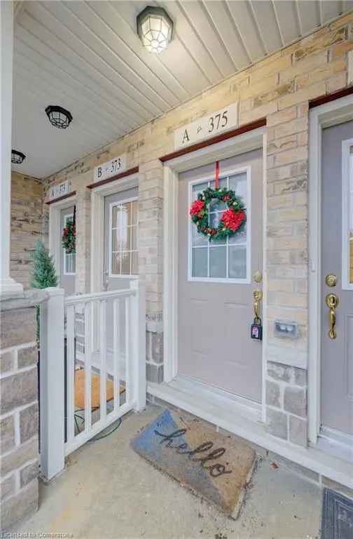 2 Bedroom Townhouse in Westwood Mews Near Uptown Waterloo