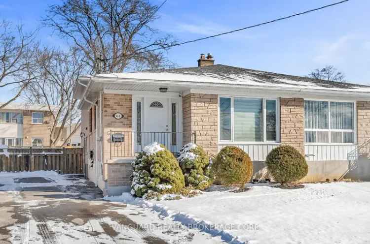 House For Sale in 61, Gambello Crescent, Toronto, Ontario