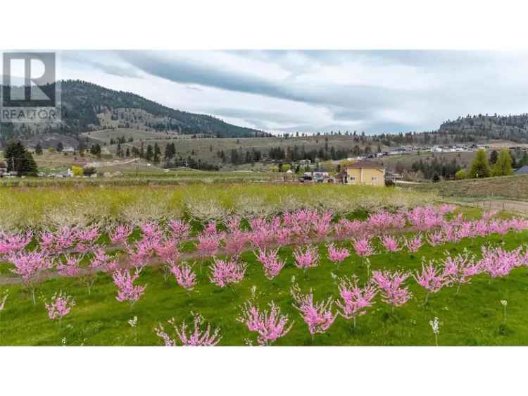 82 Acre Family Home with Orchard and Mountain Views