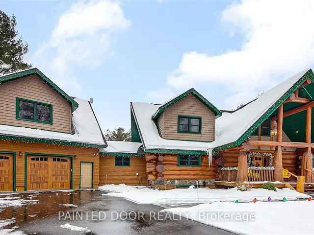 Luxury Log Home 6 Beds 4.5 Baths 5900+ Sq Ft Private Lot