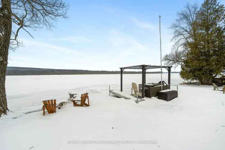 Buy Riverfront Home on the Trent with Stunning Sunset Views