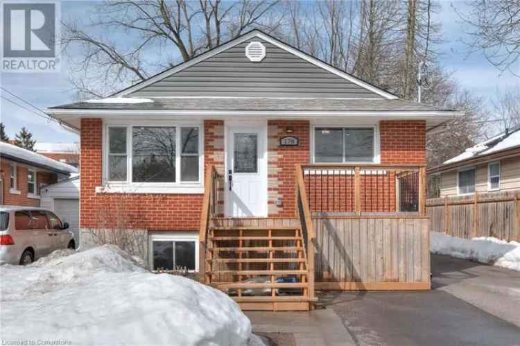 Buy duplex in Kitchener with modern upgrades and rental potential