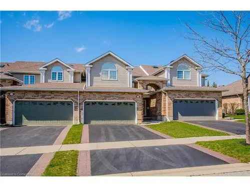 For Sale Freehold Townhouse in Deer Ridge Kitchener with Double Garage