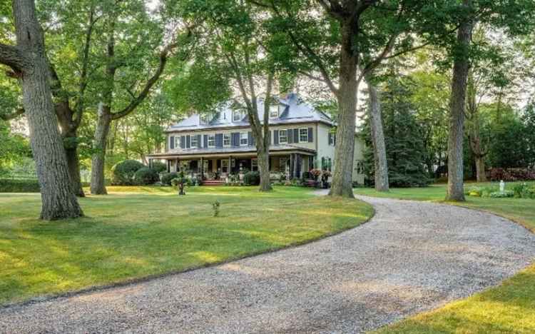 Striking And Sprawling 6-Bedroom Estate Hits The Market In Port Hope