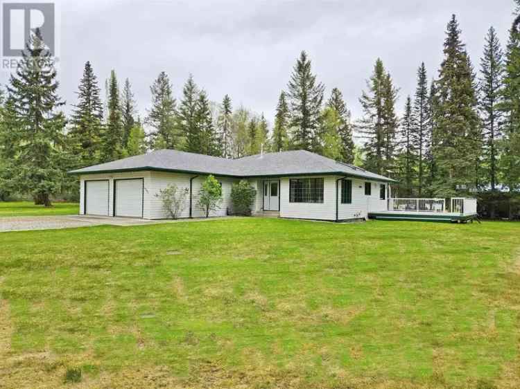 Modern Rancher near Quesnel Golf Course - 2 Acres