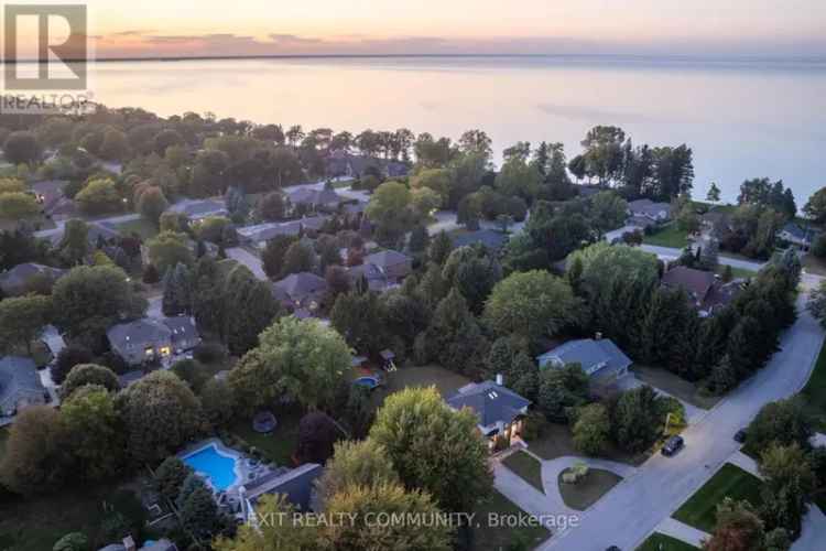 Buy home in Lake Huron with outdoor kitchen and heated pool