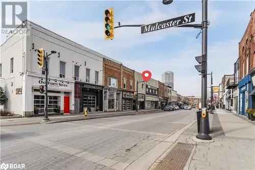 Commercial For Sale In Barrie Ontario Downtown Mixed Use Asset
