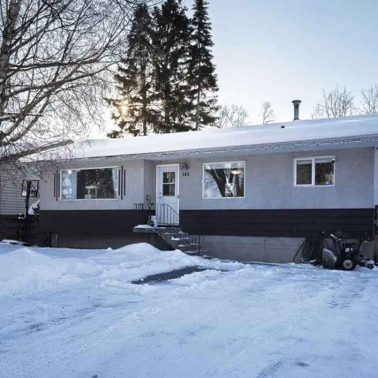 3 Bed 1 Bath House For Sale - Updated Kitchen, Basement Suite Potential