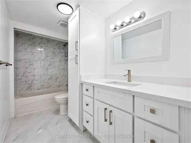 Renovated 2-Bedroom Basement Unit in Prestigious Erindale