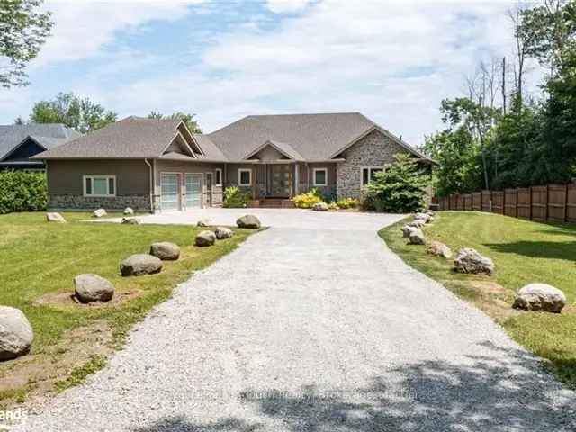 Lake Simcoe Estate 5600 Sq Ft Home with Private Dock