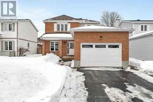 Buy House in Hunt Club Park Ottawa with Inground Pool