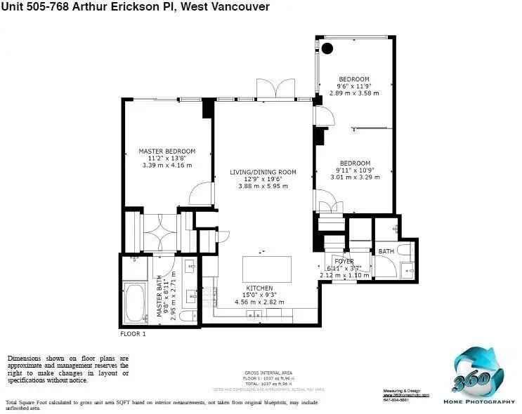 505 768 ARTHUR ERICKSON Place in West Vancouver: Park Royal Condo for sale in “EVELYN” : MLS®# R2902972