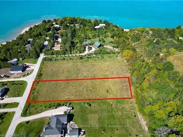 1.32 Acre Building Lot in Port Albert Near Lake Huron