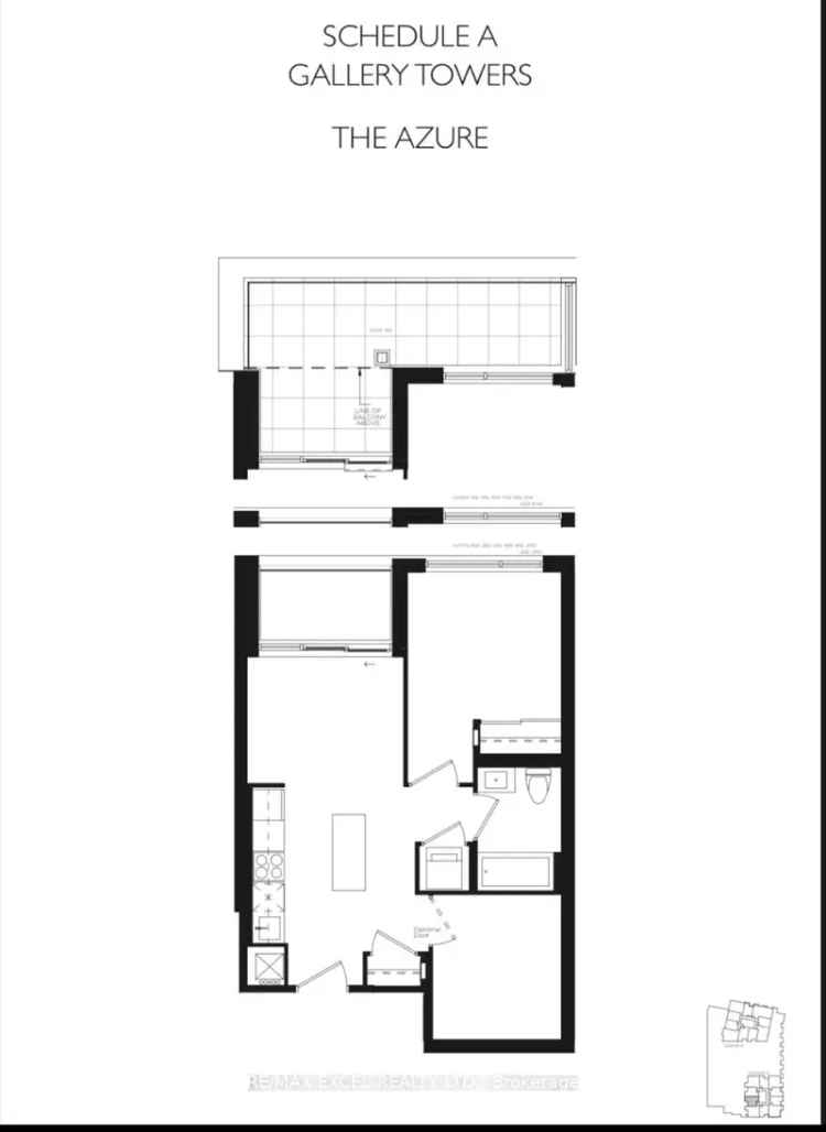 Markham 1+Den Condo with Parking and Locker Near York University