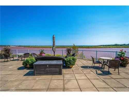 Luxury Waterfront Condo For Sale in Moncton