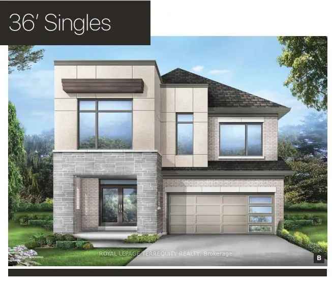 Buy single family home in Stouffville with elegant features and space